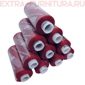 Нитки IDEAL бытовые 40/2 366м, цв.187 бордовый (уп.10шт)