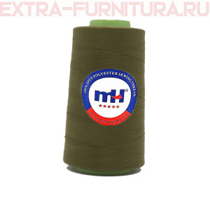 Нитки МН 40/2 п/э  5000 ярдов №425 хаки