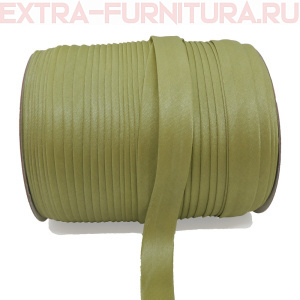Косая бейка 16мм 132м цв.111 св. олива ЕВРО