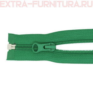 Молния Спираль разъемная дл. 80см, Т5, цв.258 зеленый LOGO