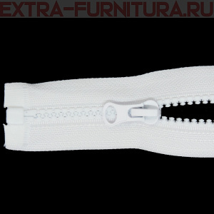 Молния Трактор Т5 1 замок 70см, цв. 101 белый, LOGO