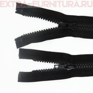 Молния Трактор Т5 2 замка 120 см, цв.322 черный