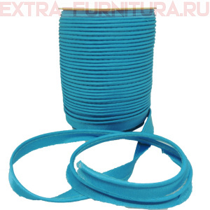 Кант атласный 12 мм, 72 ярда, цв. 274 бирюзовый А