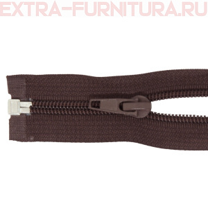 Молния Спираль разъемная Т5, дл. 80см, цв.304 темно-коричневый