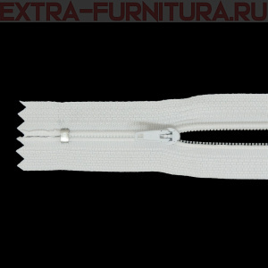  Молния Спираль н/р Т3, дл.18 см, цв. белый