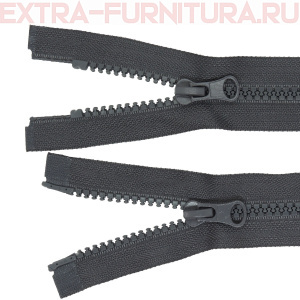 Молния Трактор Т5 2 замка 75см, цв.312 серый, LOGO