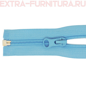 Молния Спираль разъемная дл. 80см, Т5, цв.331 голубой LOGO