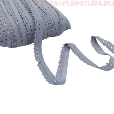 Резинка ажурная 12мм, арт.TBY-379 цв.сиреневый (уп.100м)