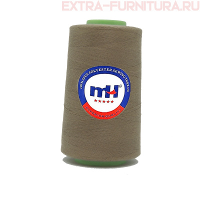 Нитки МН 40/2 п/э  5000 ярдов №361 коричневый *