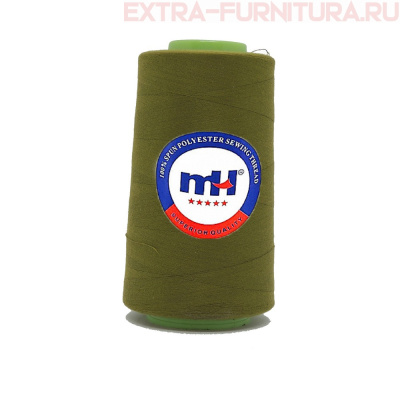 Нитки МН 40/2 п/э  5000 ярдов №418 олива *