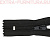 Молния Спираль неразъёмная Т5, дл.20 см, цв. 322 черный