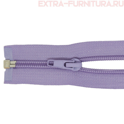 Молния Спираль разъемная Т5, дл. 45см, цв.166 сиреневый