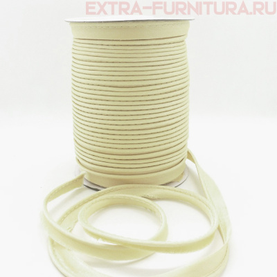 Кант атласный 12 мм, 72 ярда, цв. 005 бежевый светлый ЕВРО