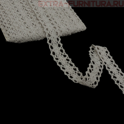 Тесьма вязаная арт.TBY-6307-1 шир.20мм, цв.22 серый лен, уп.10м