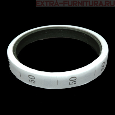 Размерник р-р 50, цв. белый, рул. 270 шт. А