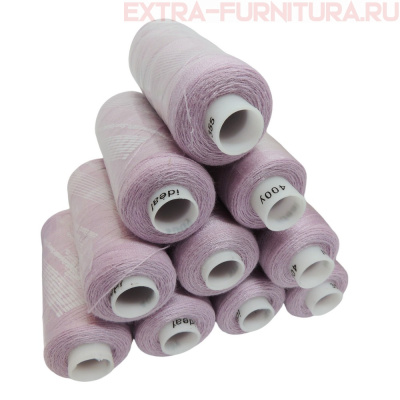 Нитки IDEAL бытовые 40/2 366м, цв.355 сиреневый (уп.10шт)