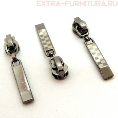 Бегунок декоративный автомат М3 К20, черный никель (уп.50шт)